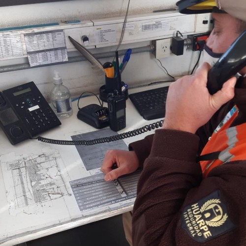 Simulacro de Evacuación y Emergencias